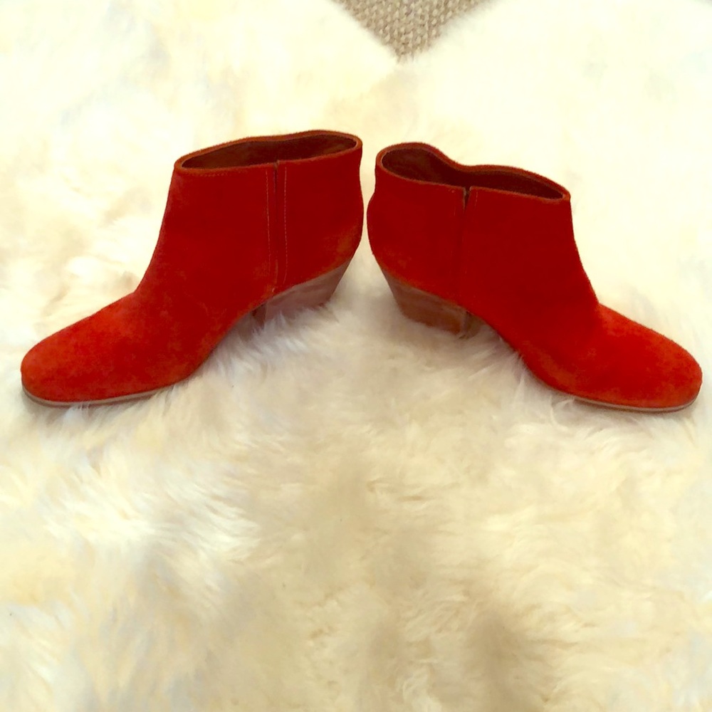 Suede booties